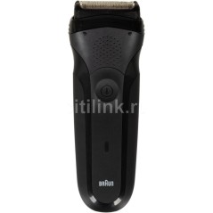 BRAUN Sort/grøn Shaver Shave&Style 300BT 3-in-1